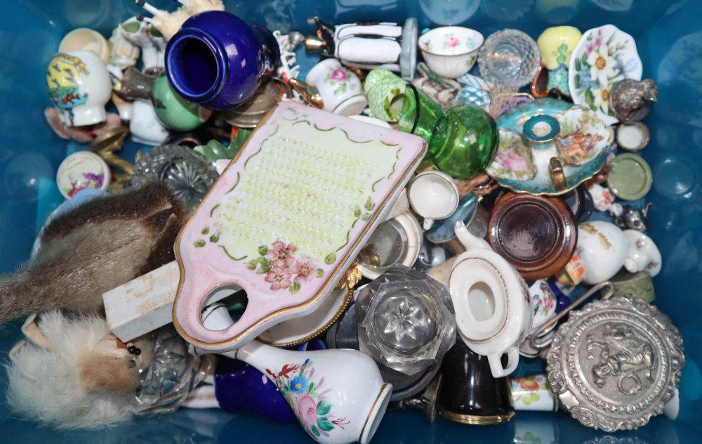 Miniature ceramics and glass